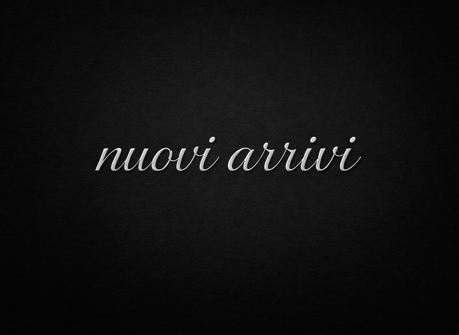 nuovi arrivi