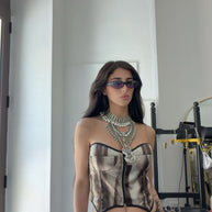 SMOKE VEIL — Structured Corset