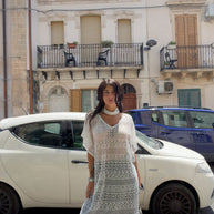 ABITO SEE-THROUGH IN PIZZO