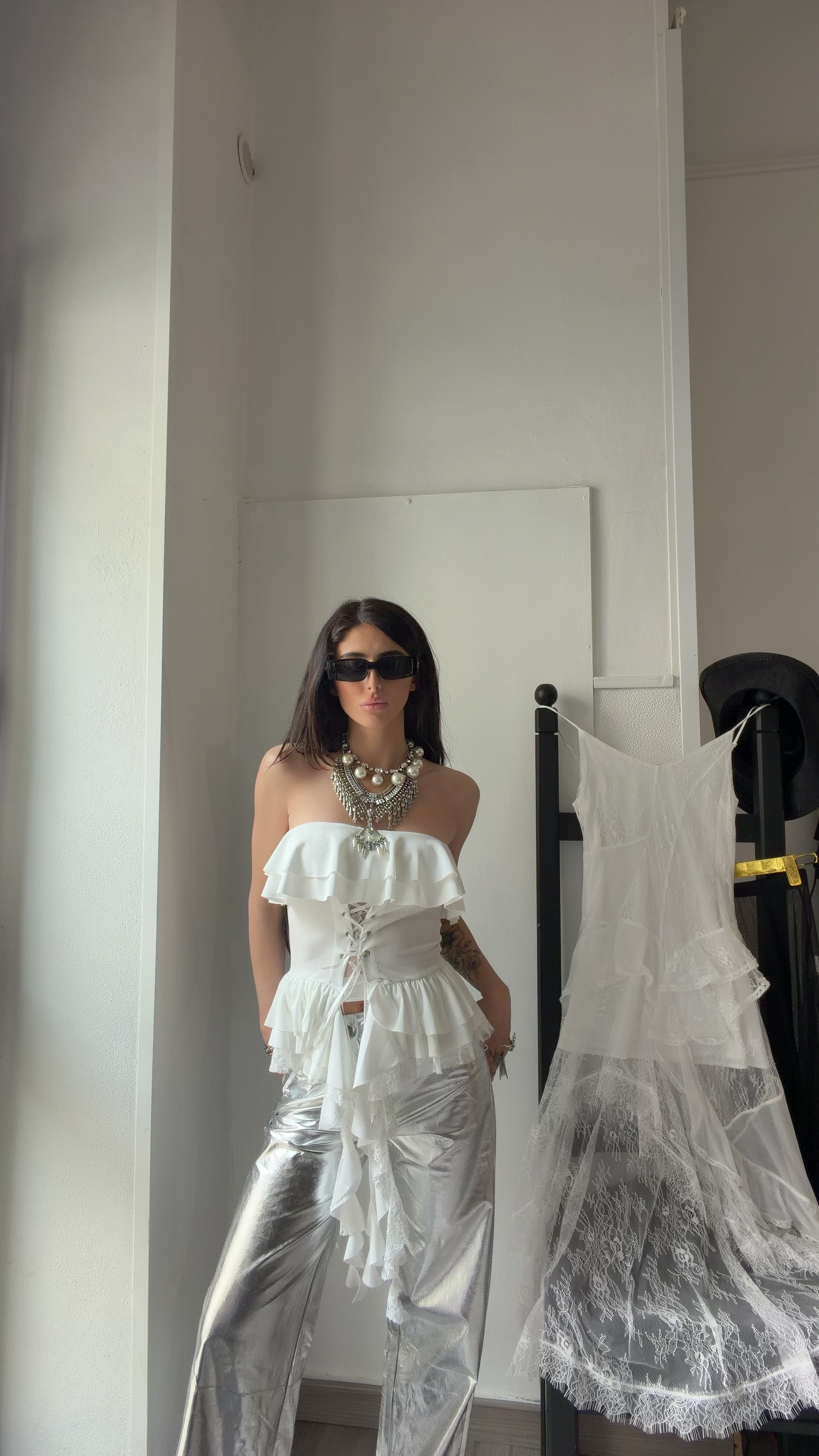 Pearl Drama Top
