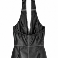 Tuta Halter in Ecopelle a Zampa