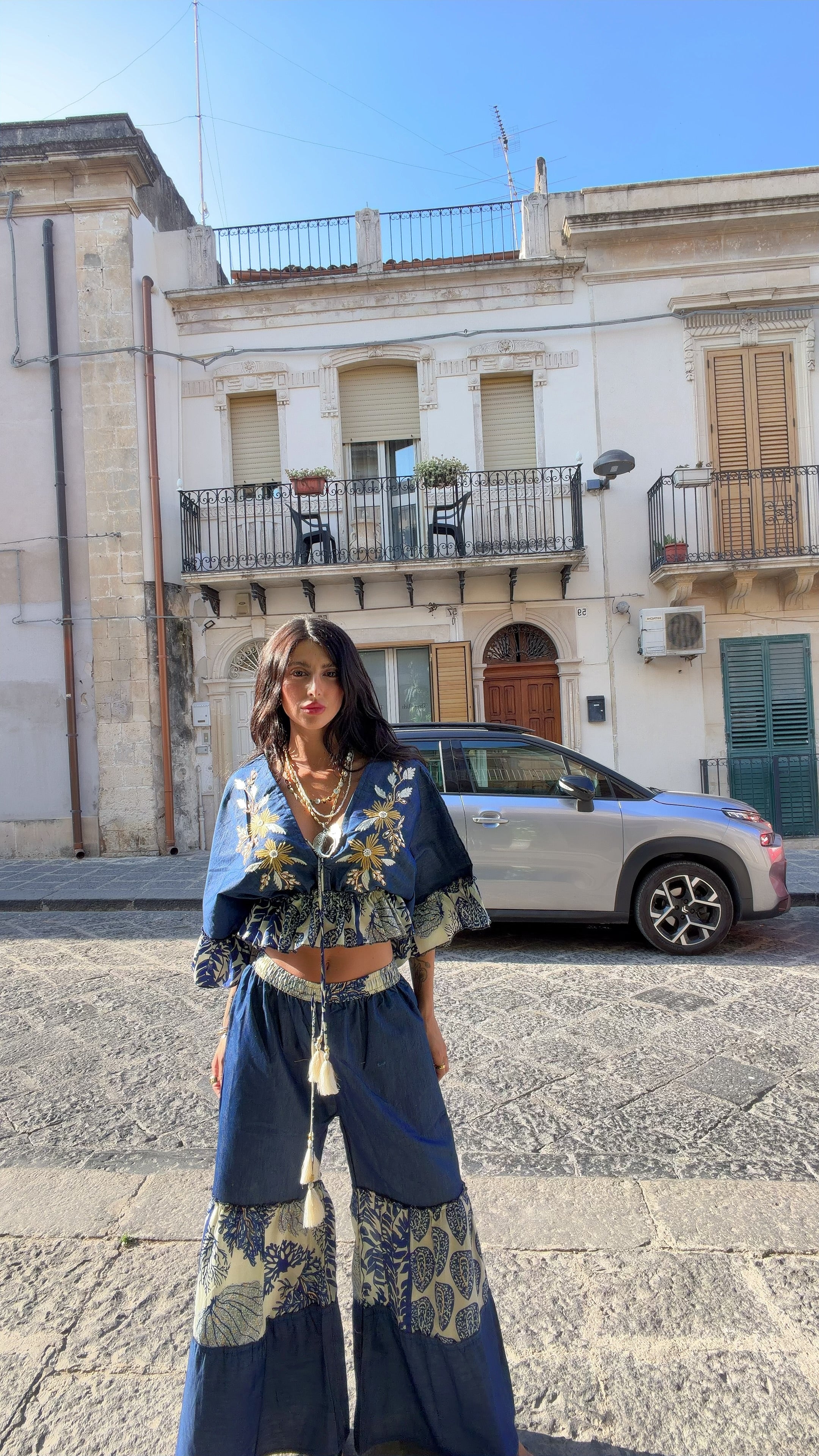 Coordinato Capri Blu