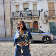 Coordinato Capri Blu