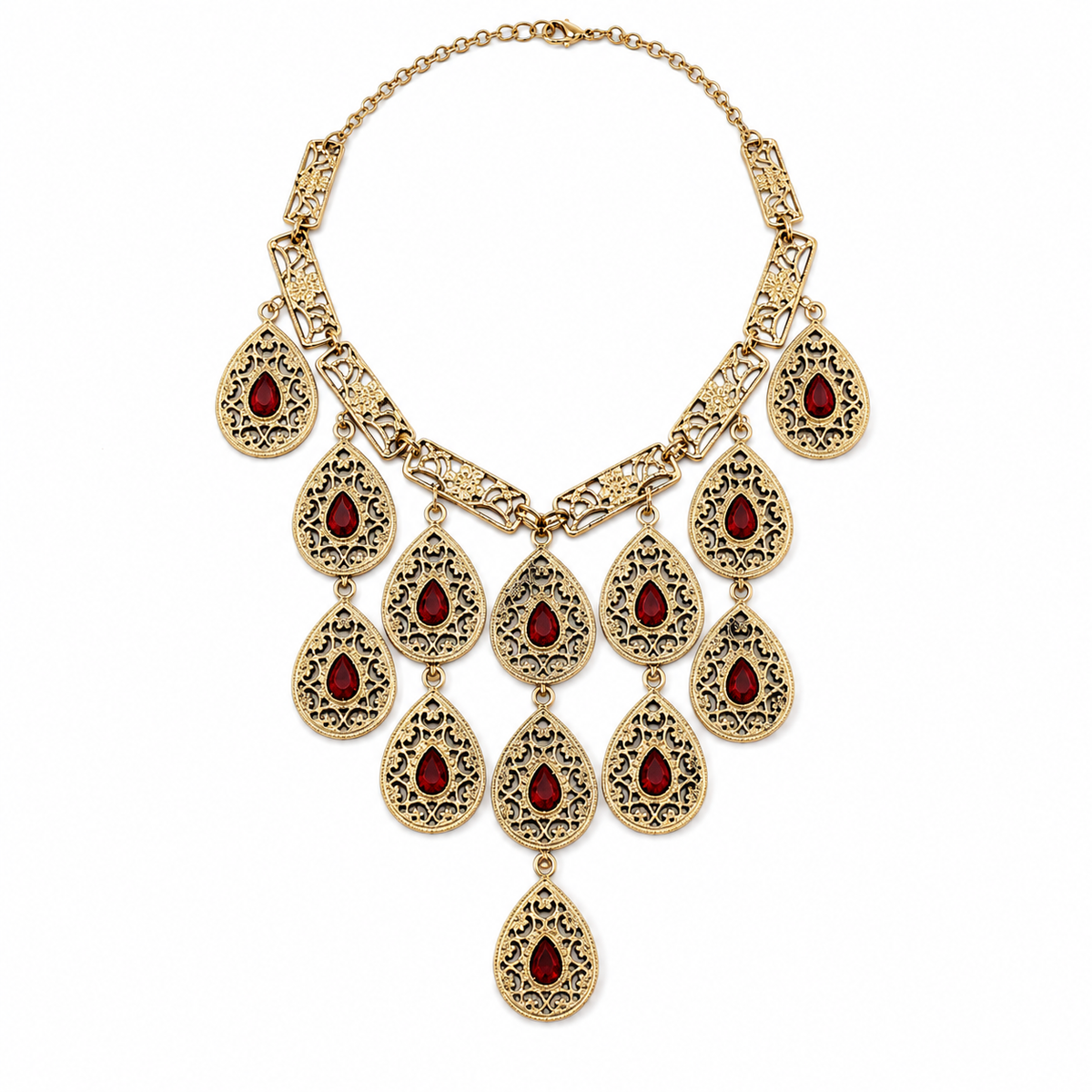 Collana CASCATA RUBIN