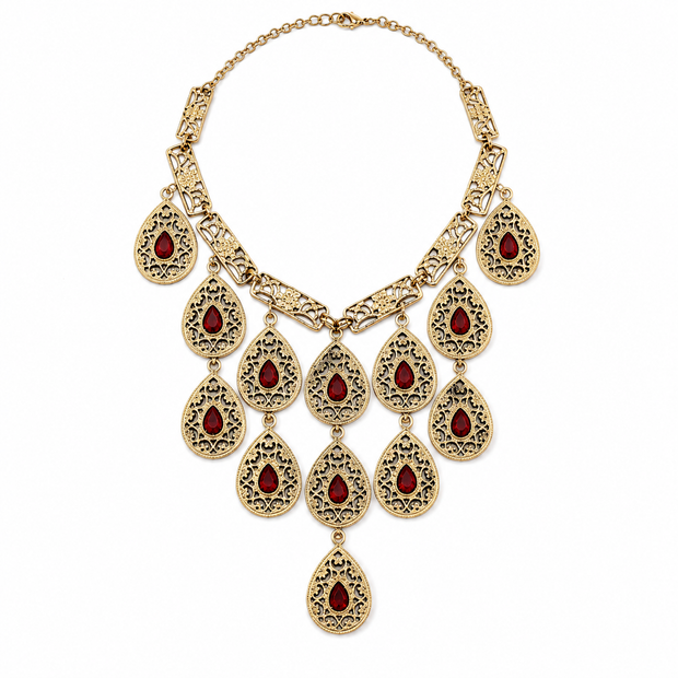 Collana CASCATA RUBIN