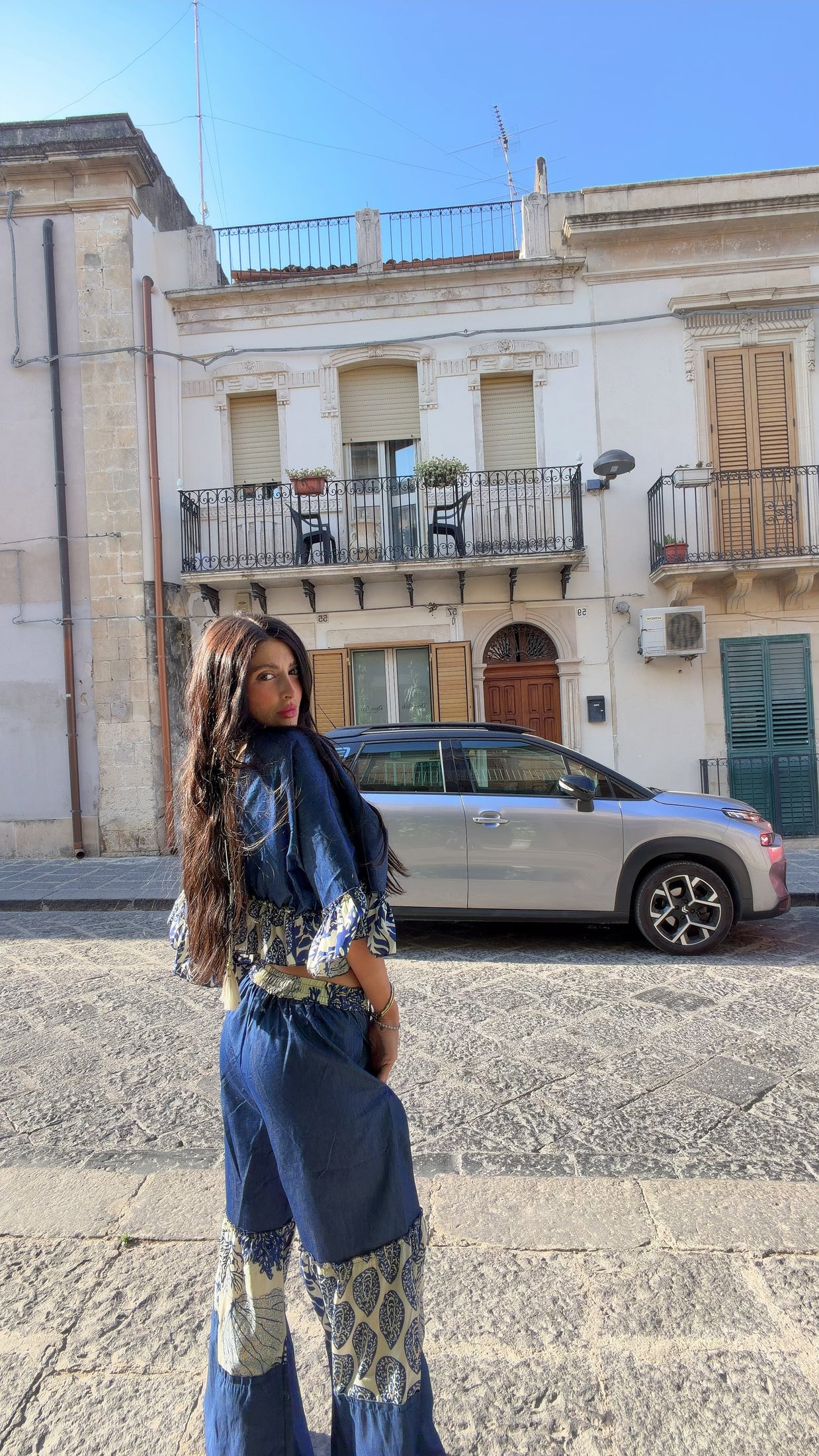 Coordinato Capri Blu