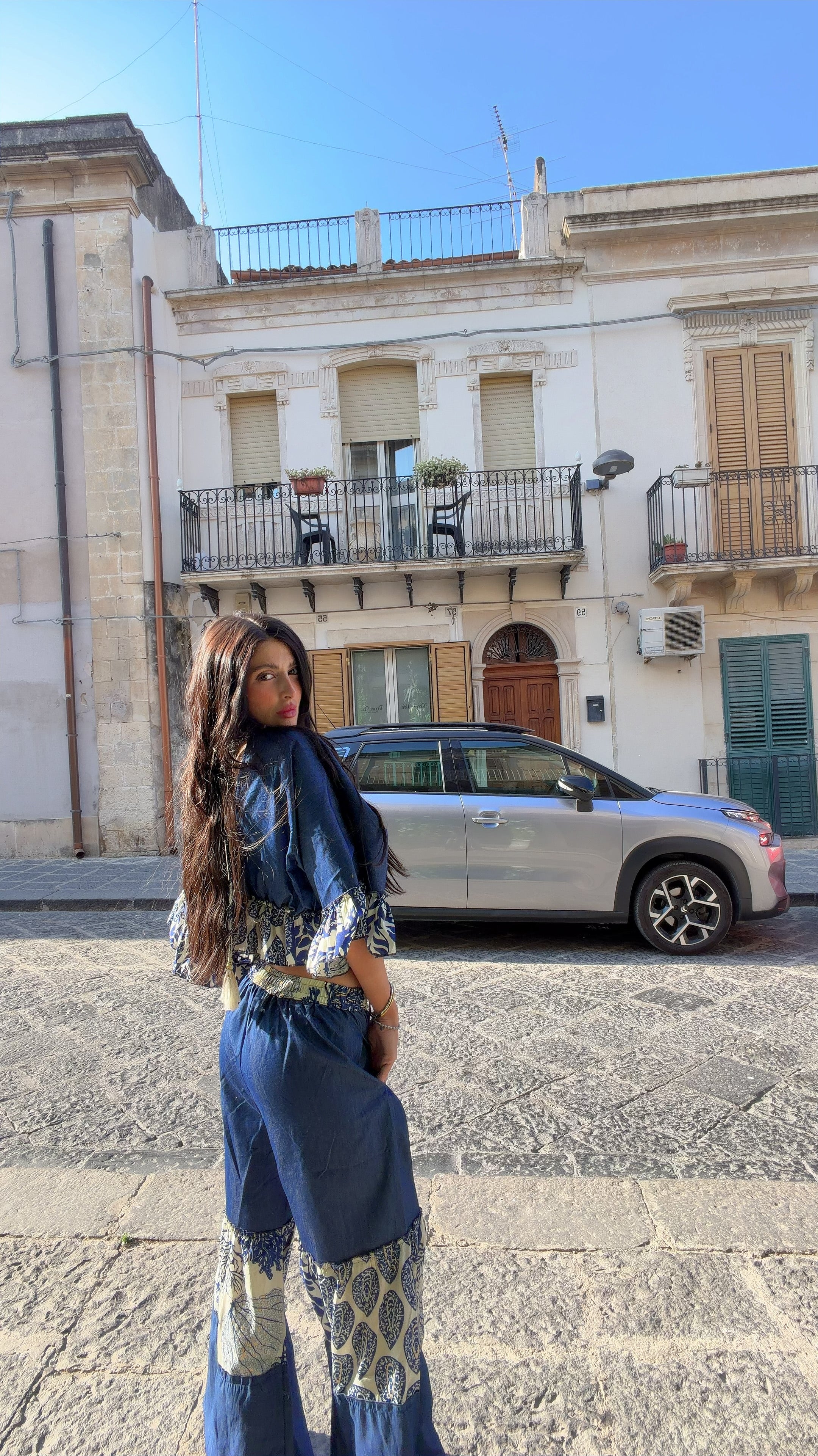 Coordinato Capri Blu