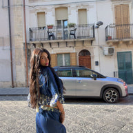 Coordinato Capri Blu