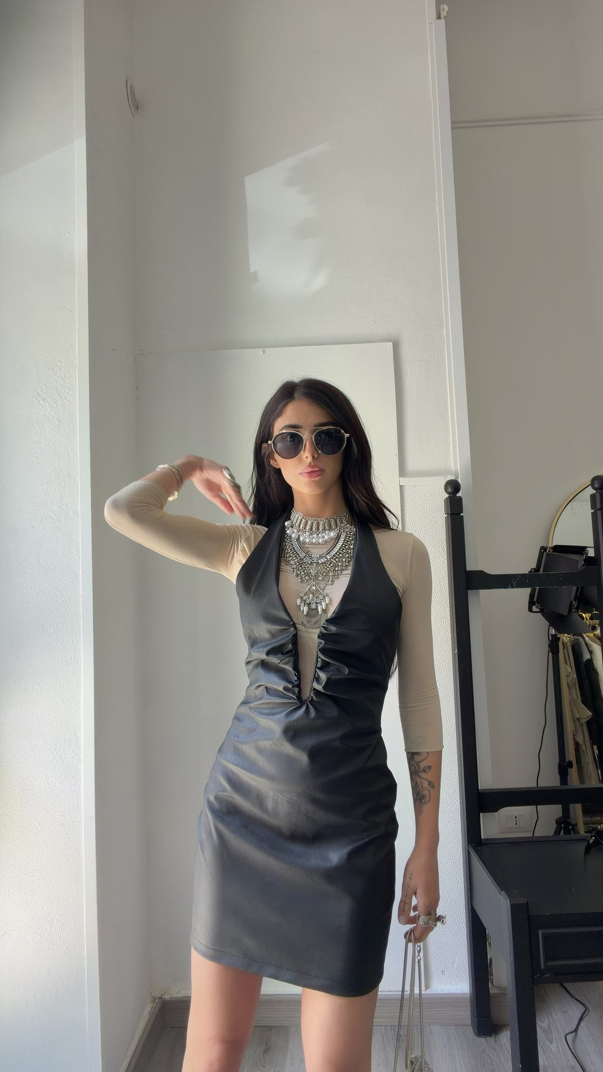 NIGHT SKIN — Mini Dress