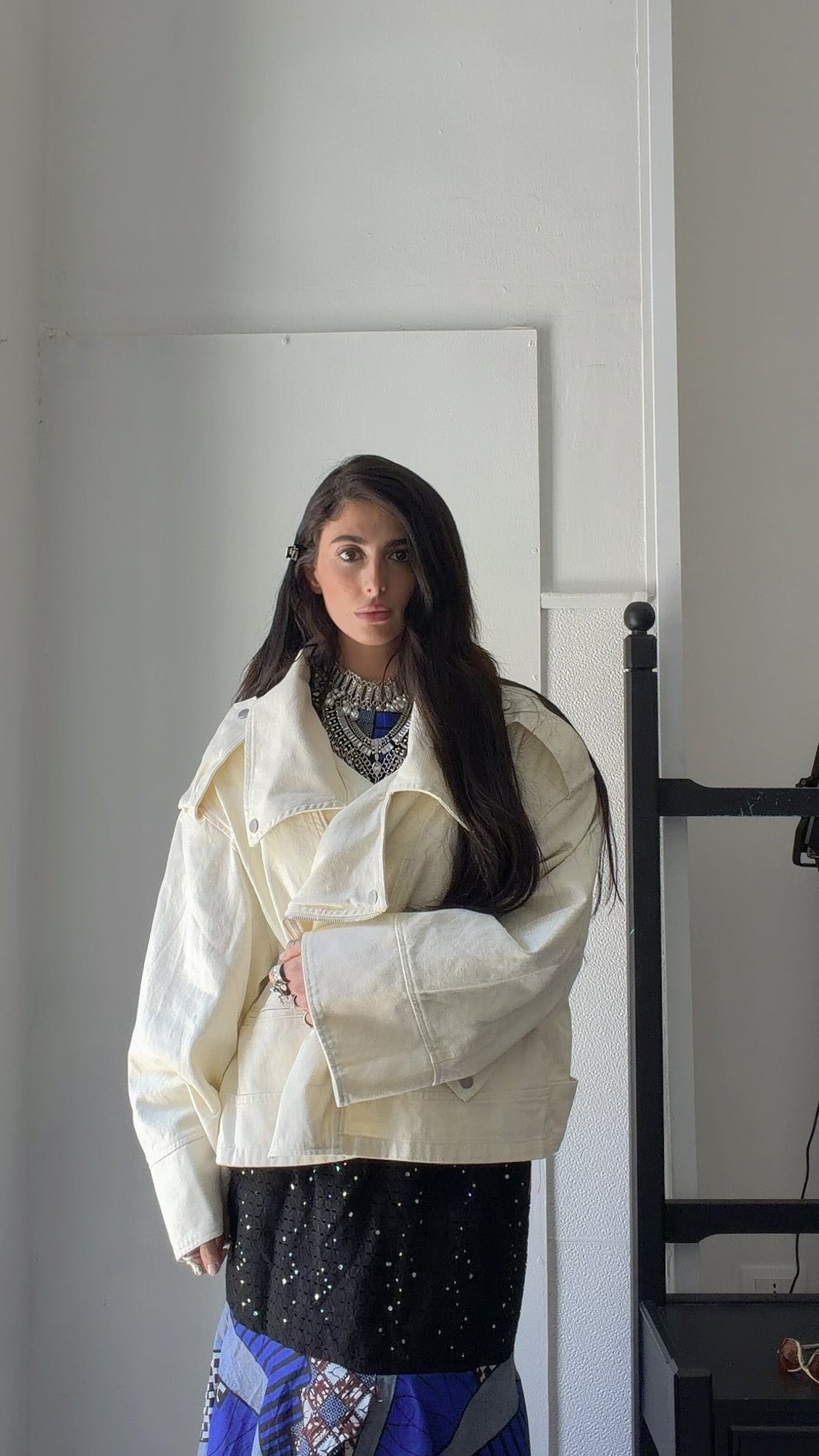 DUNE STRUCTURE — Oversized Jacket