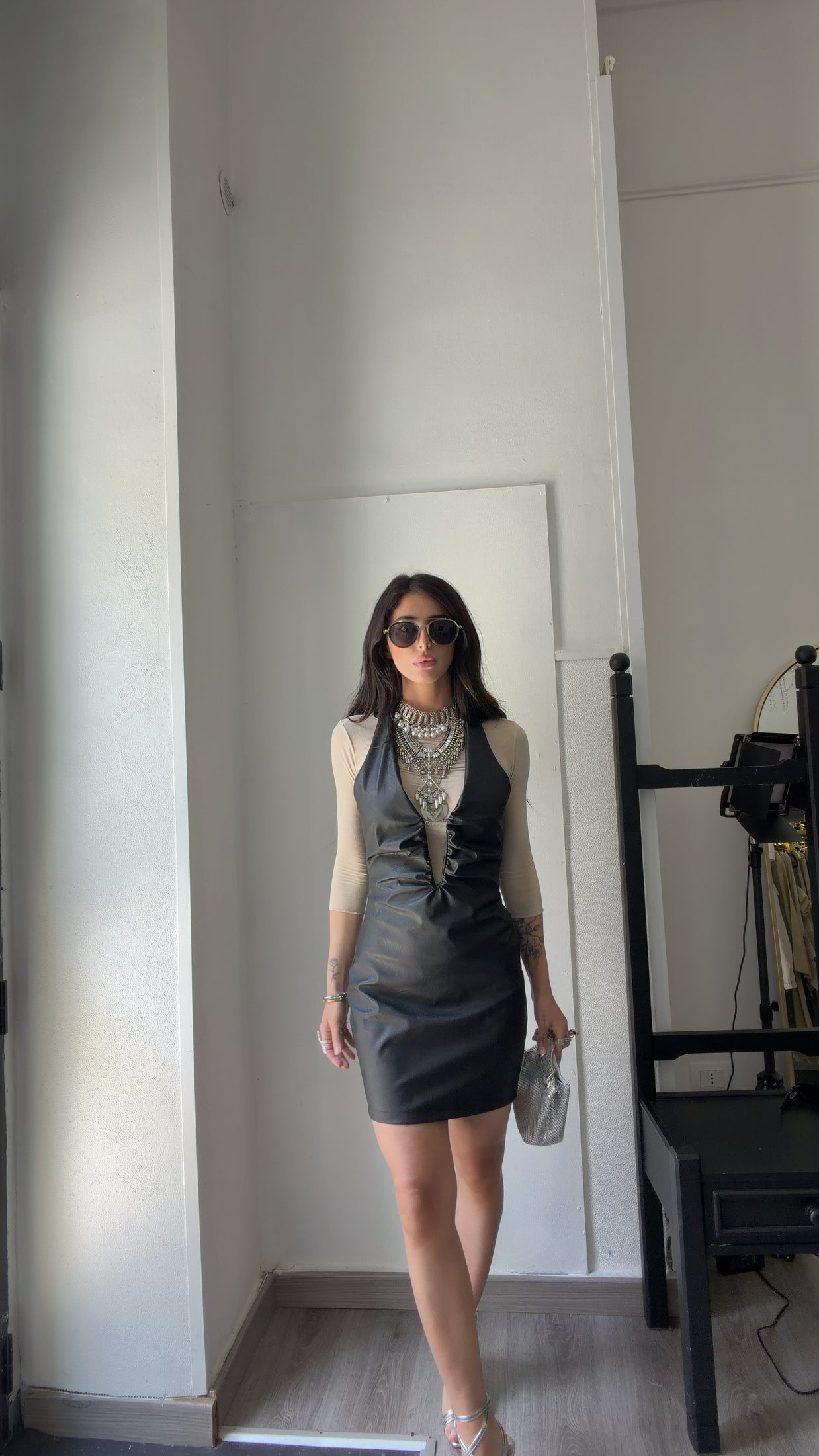 NIGHT SKIN — Mini Dress