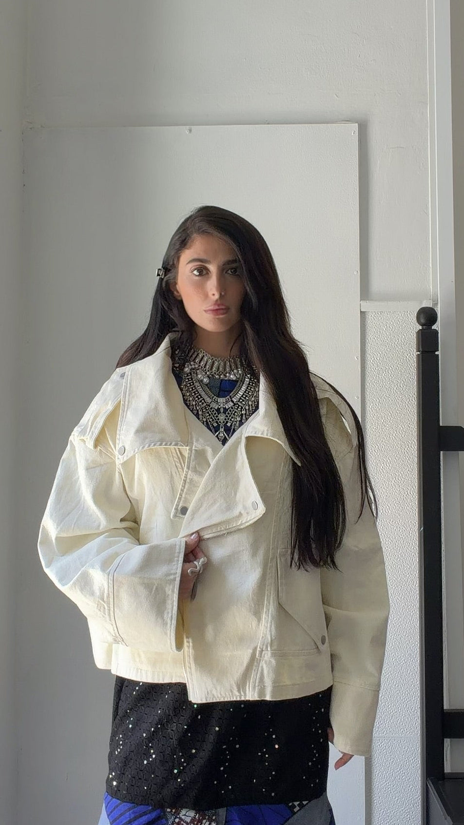 DUNE STRUCTURE — Oversized Jacket