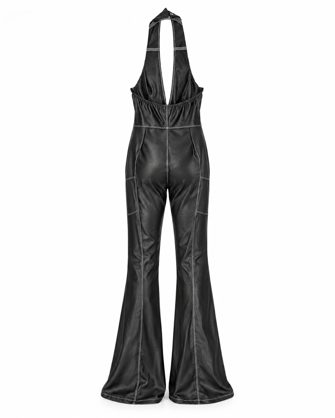 Tuta Halter in Ecopelle a Zampa