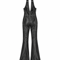Tuta Halter in Ecopelle a Zampa