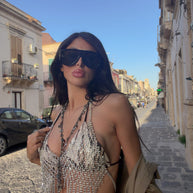 Top bijoux couture