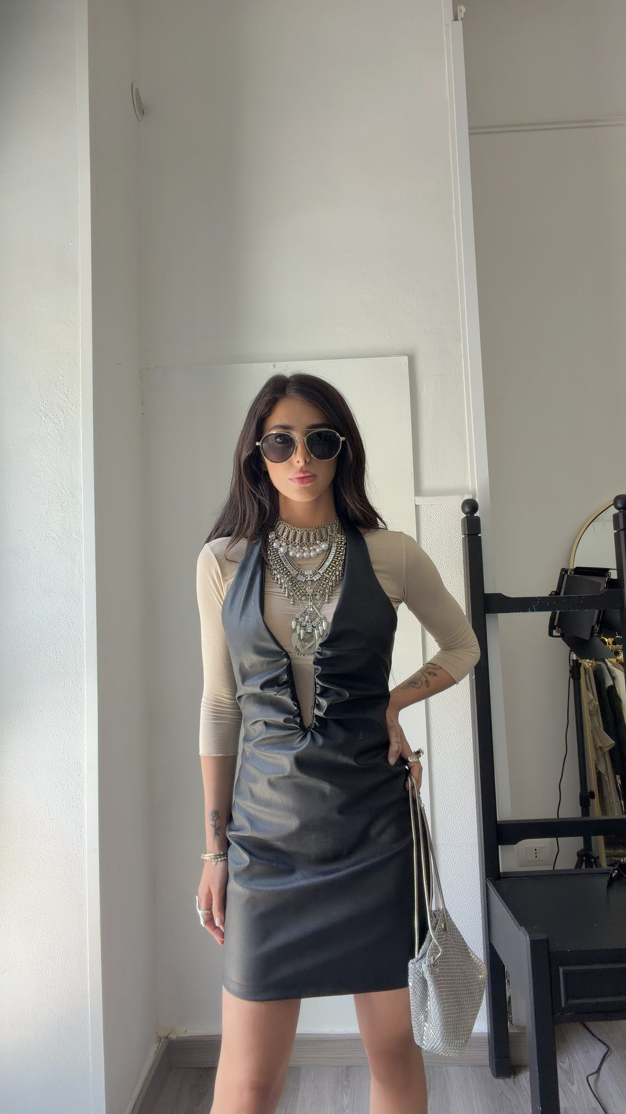 NIGHT SKIN — Mini Dress