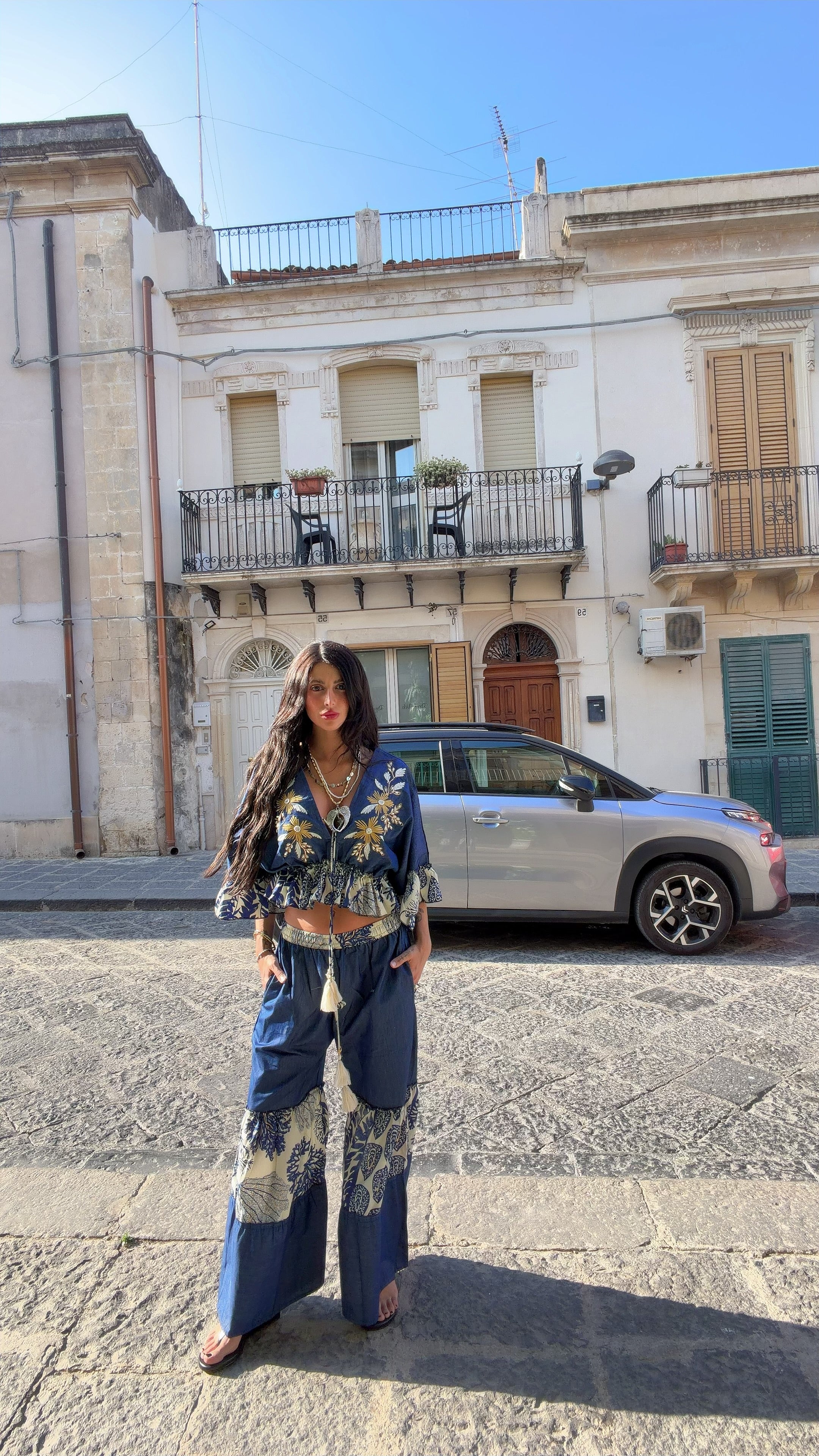 Coordinato Capri Blu