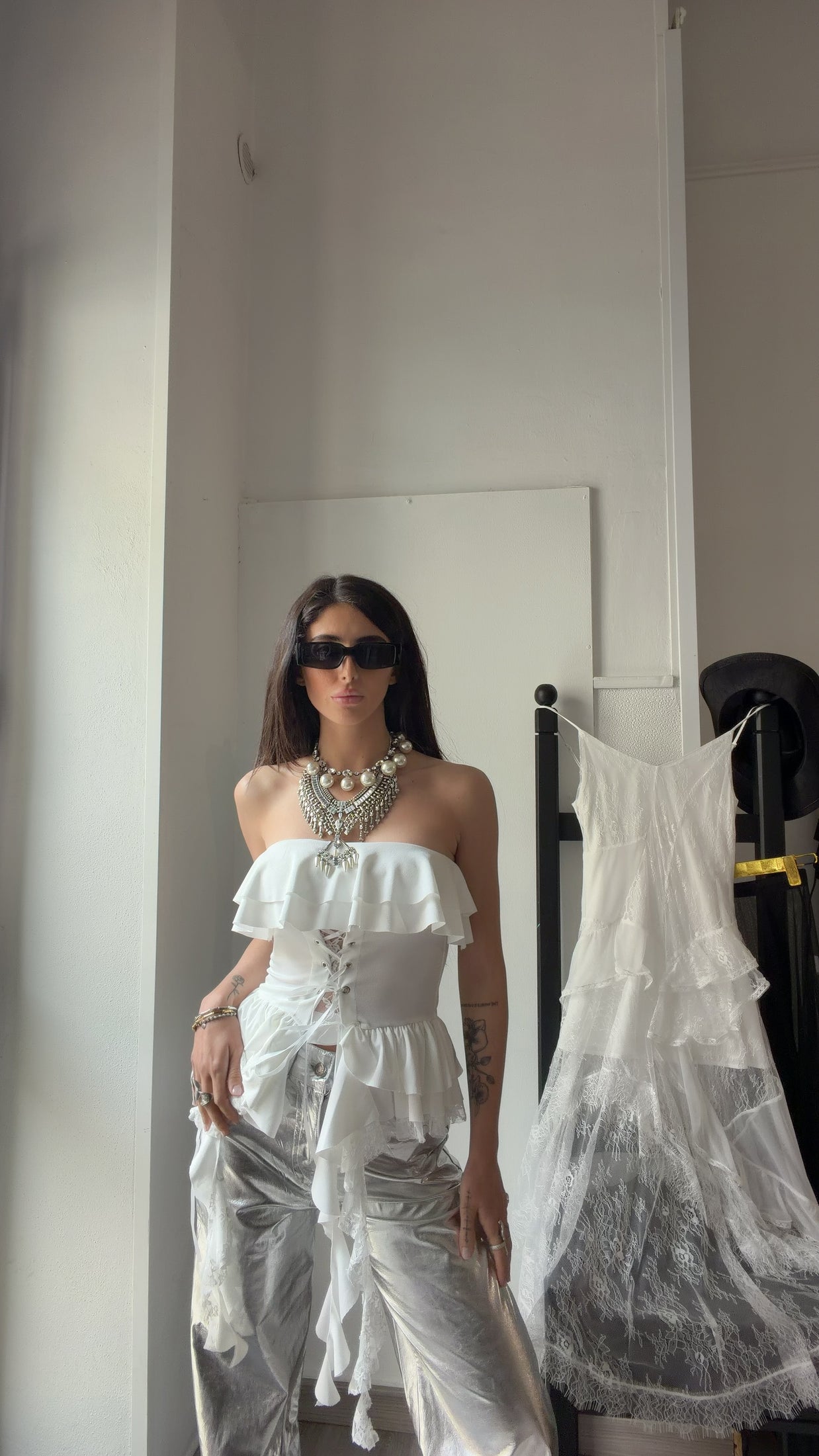 Pearl Drama Top