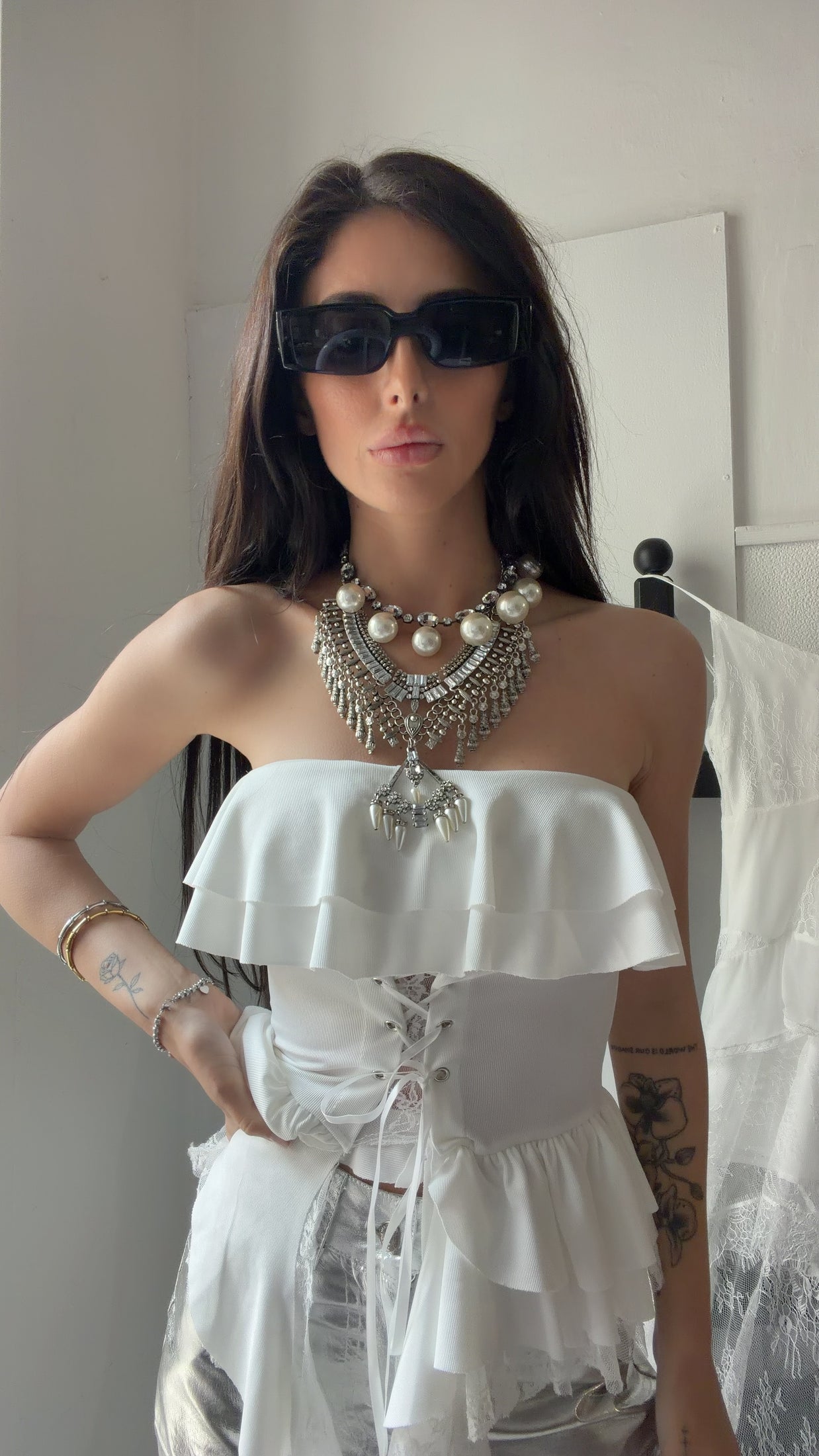 Pearl Drama Top