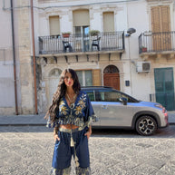 Coordinato Capri Blu