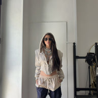 DUST LOUNGE — Layered Lace Shorts