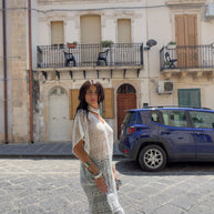 ABITO SEE-THROUGH IN PIZZO
