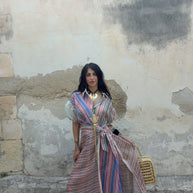 Abito Mykonos Rosa