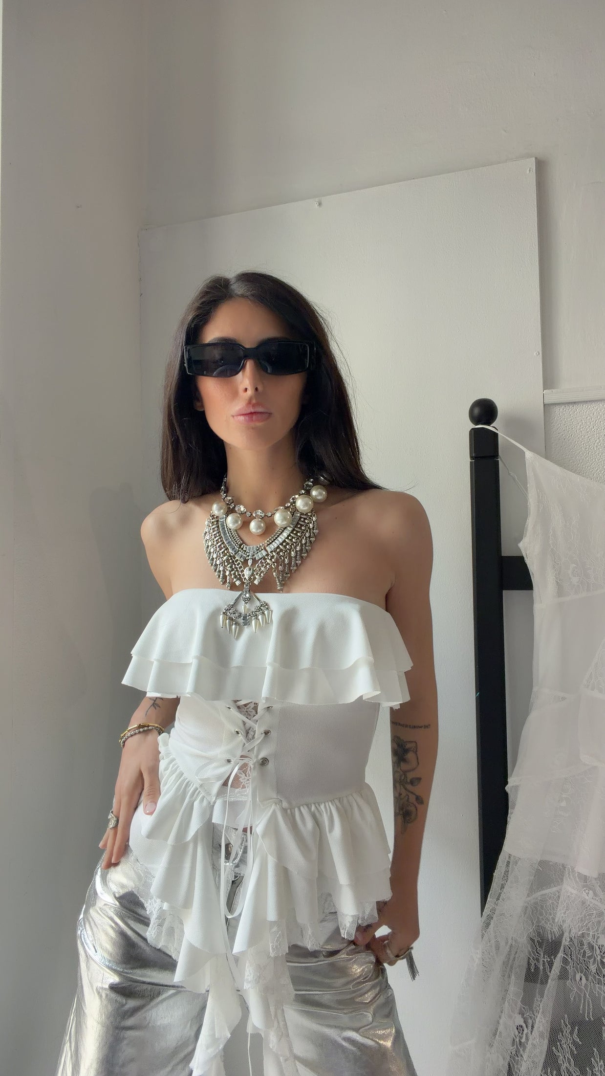 Pearl Drama Top