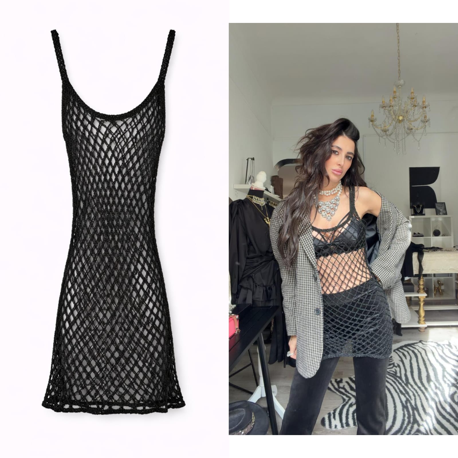 Vestito OBSIDIAN Net