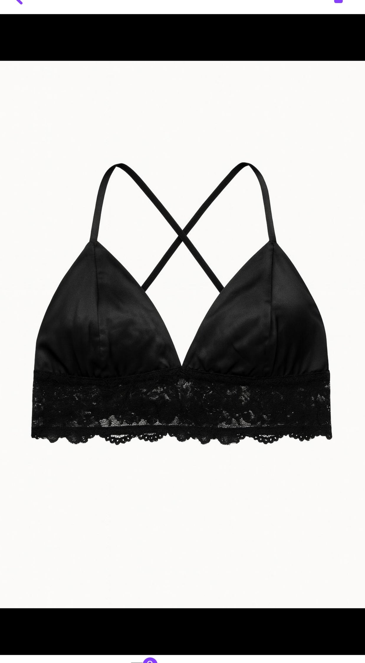 Reggiseno Seta Lusso