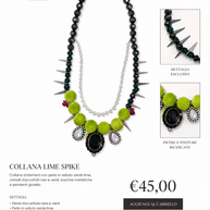 Collana LIME SPIKE