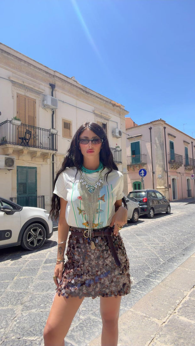 T-shirt Azzurra