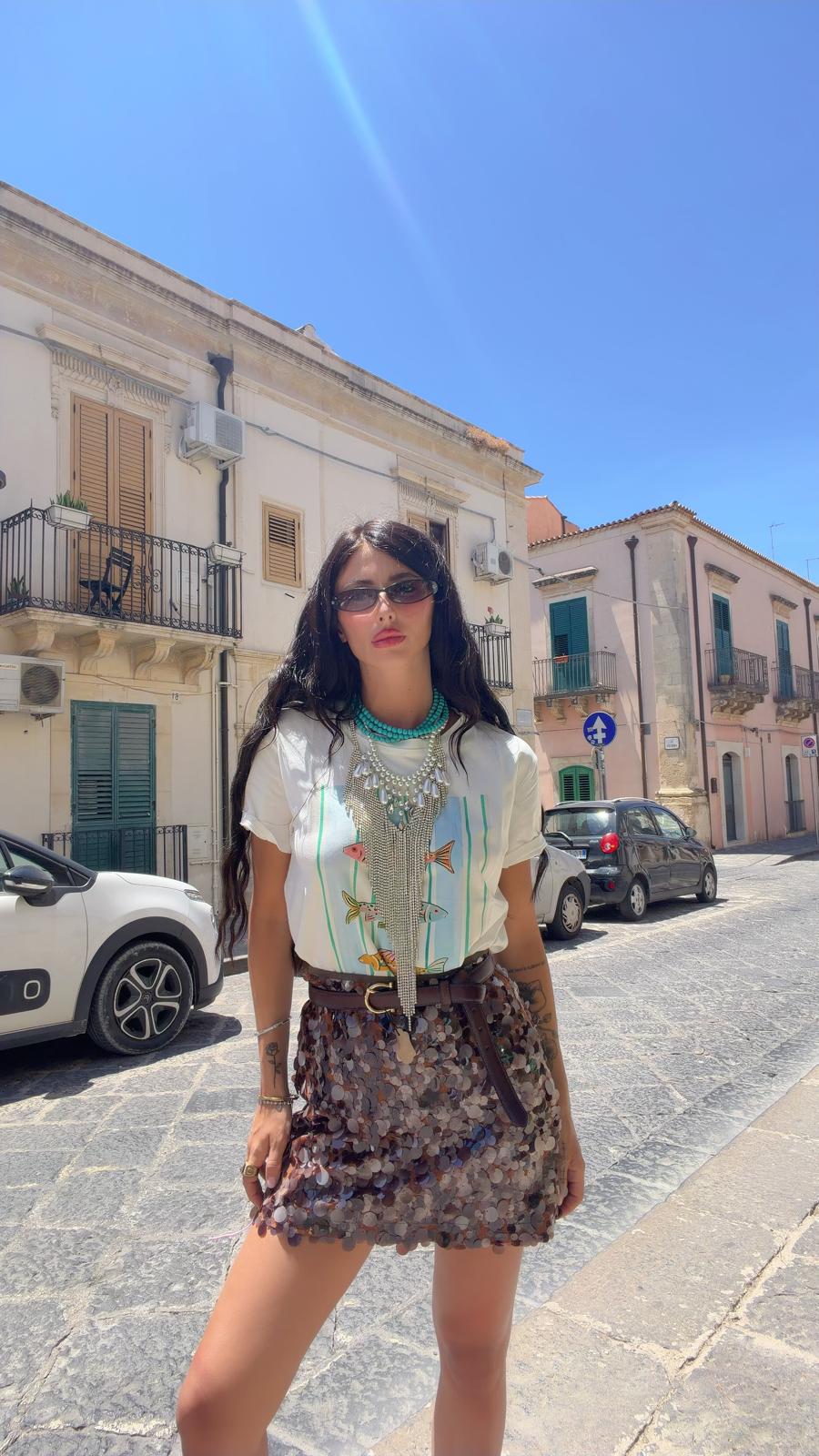 T-shirt Azzurra
