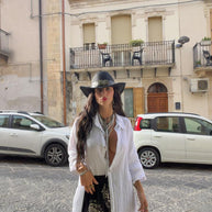 CAMICIA MAXI WHITE