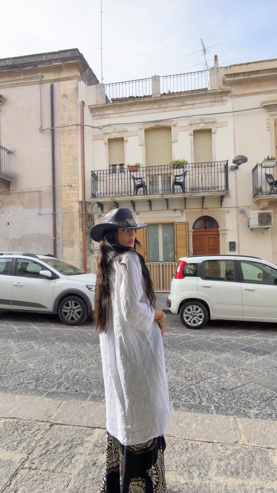 CAMICIA MAXI WHITE