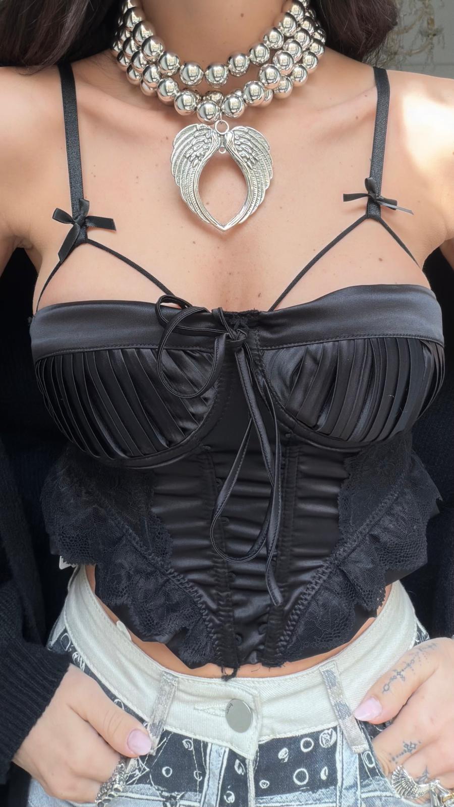 Corpetto Black Muse