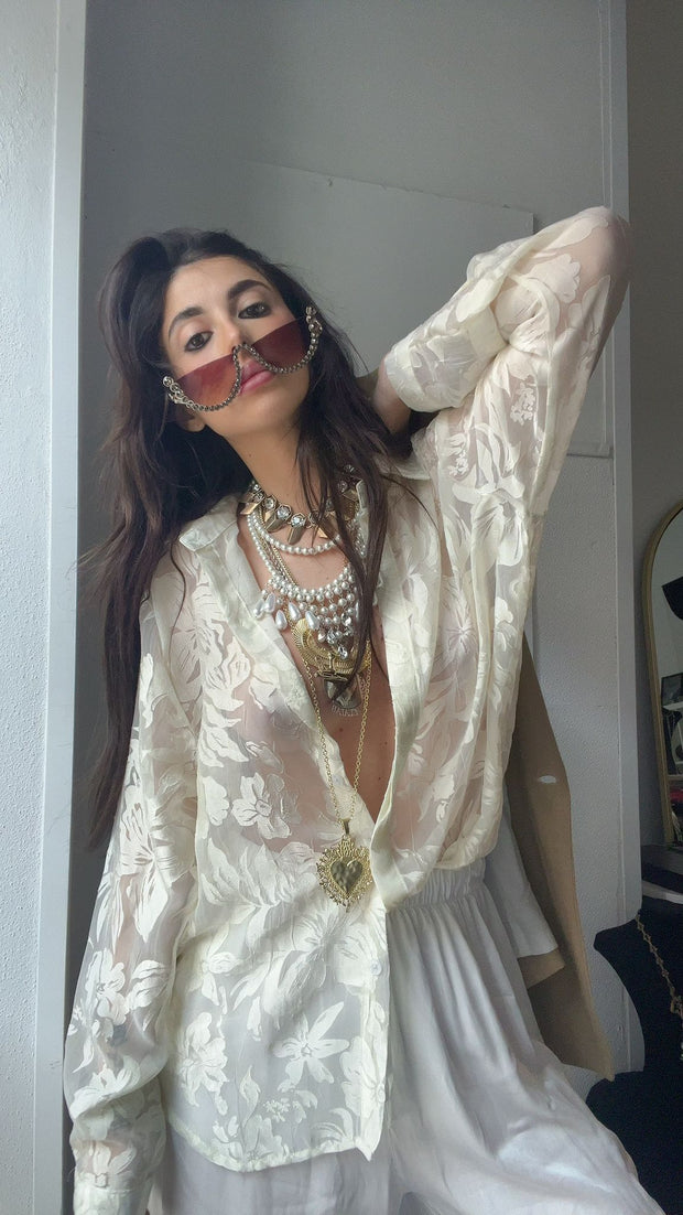 CAMICIA VELVET ROSES