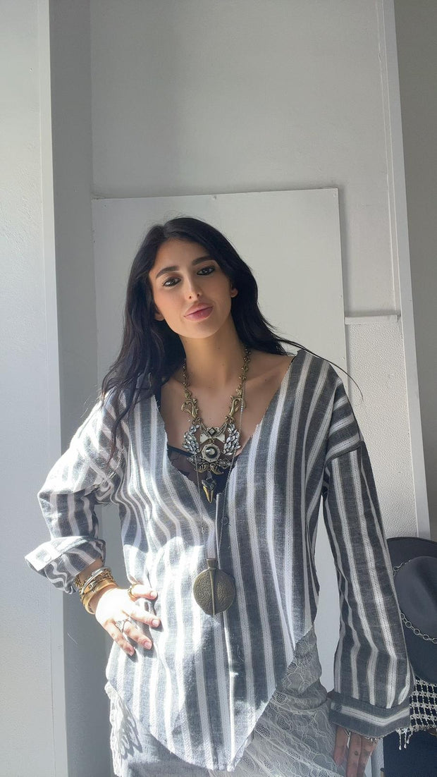 CAMICIA REWORK TECLA