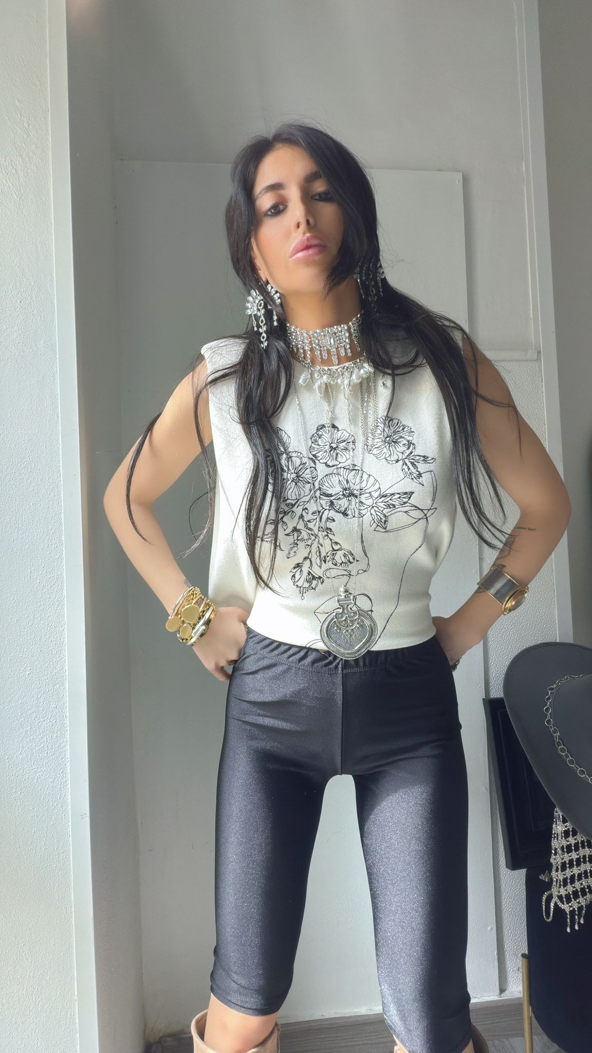 LEGGINS BLACK PHOEME