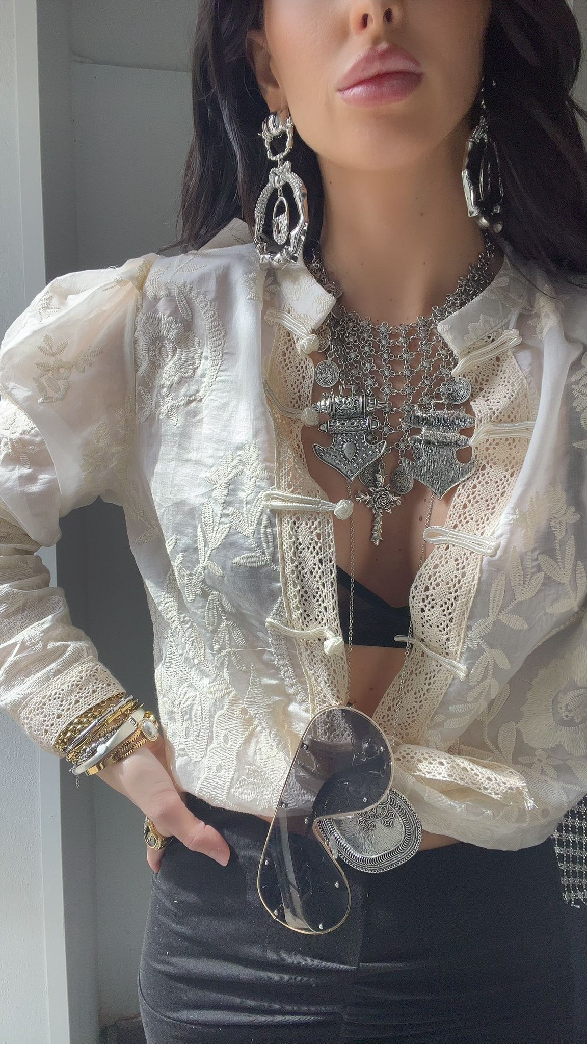 CAMICIA IVORY BOHEME