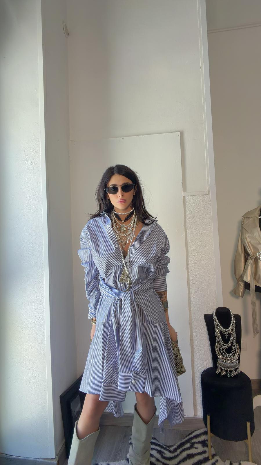 ABITO-CAMICIA BLUE BAY