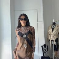 ABITO MOCHA LACE