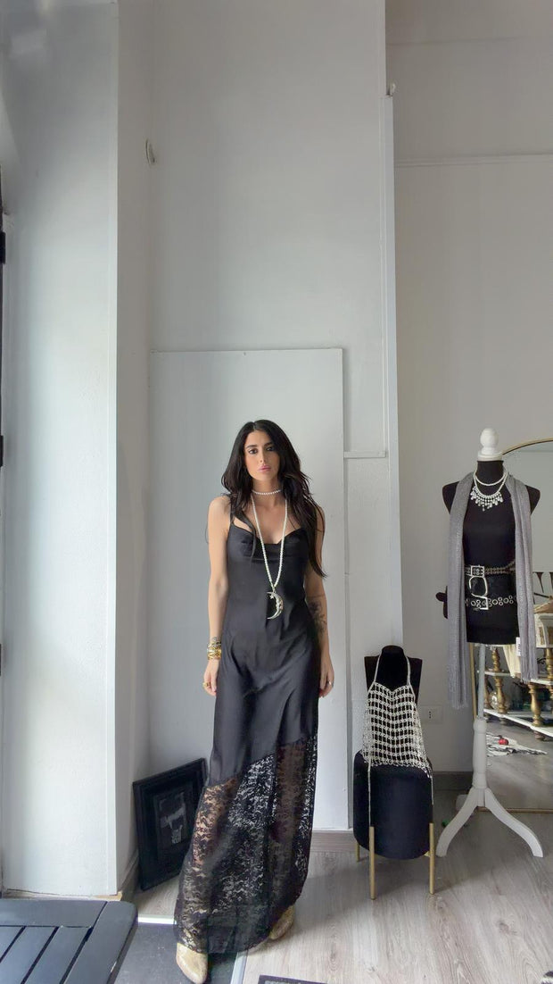 ABITO BLACK SILKY