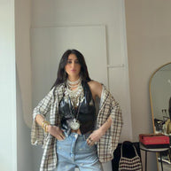 BLAZER REWORKED TWEED