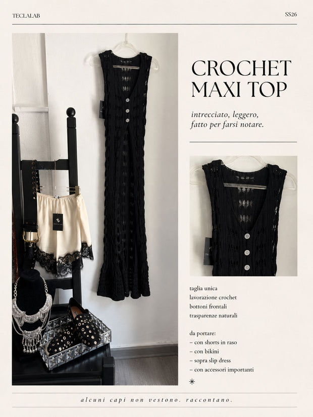 TOP MAXI CROCHET