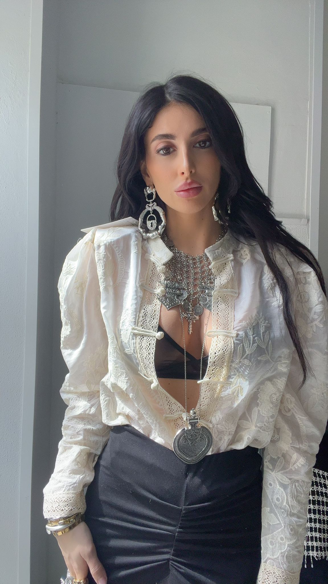 CAMICIA IVORY BOHEME