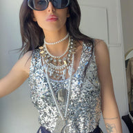 CANOTTA PAIETTES SILVER