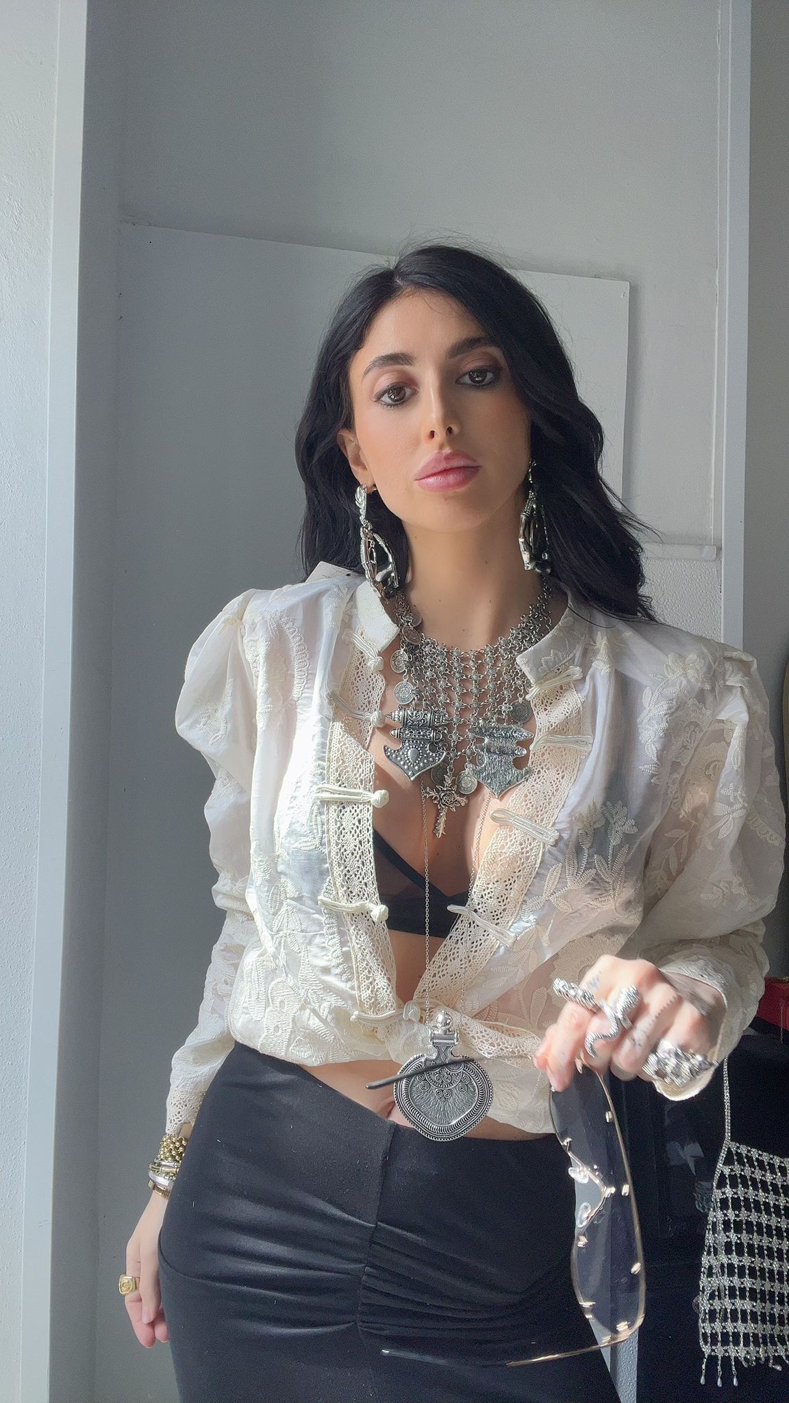 CAMICIA IVORY BOHEME