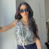 CANOTTA PAIETTES SILVER
