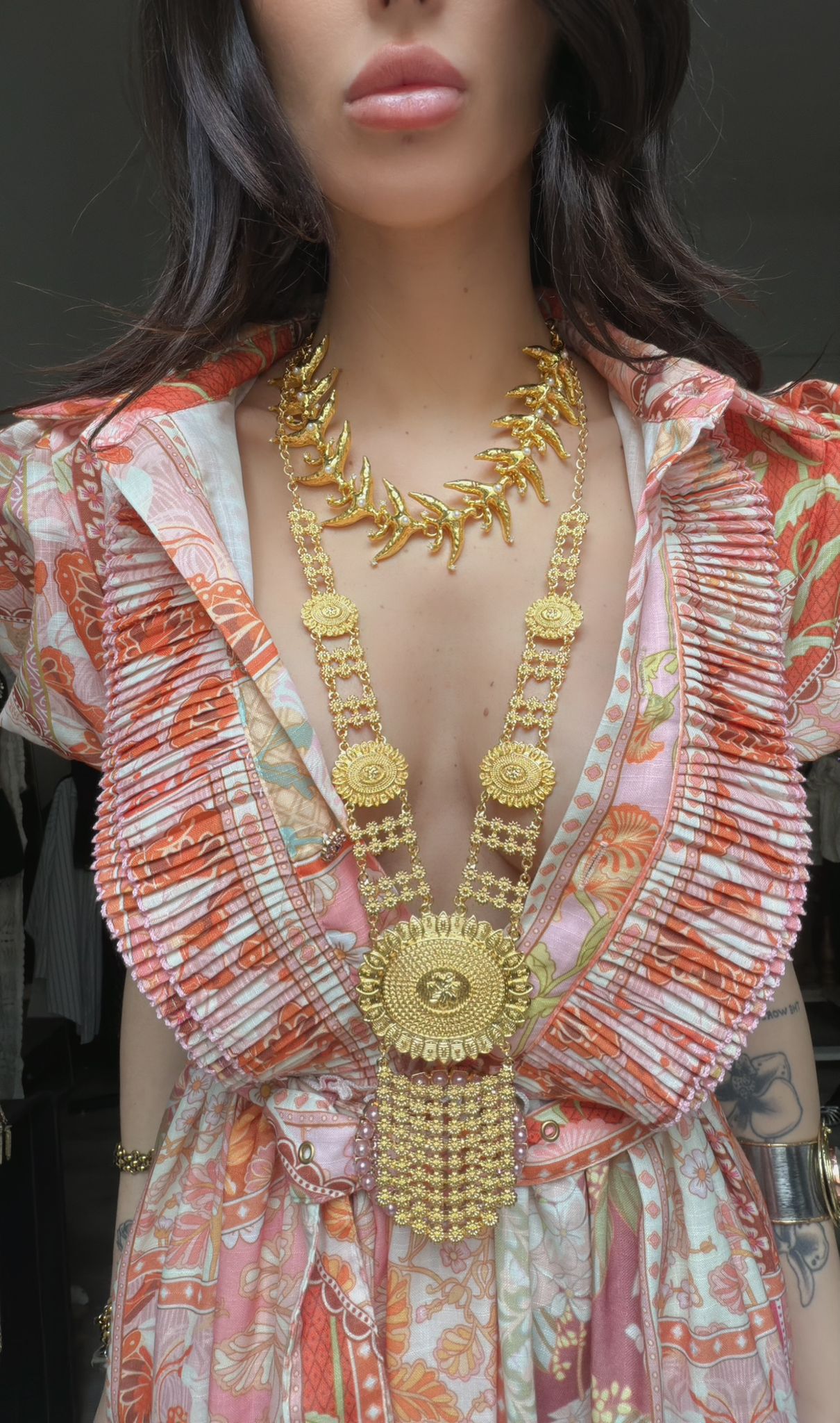 COLLANA GIROCOLLO GOLDEN SPIKES